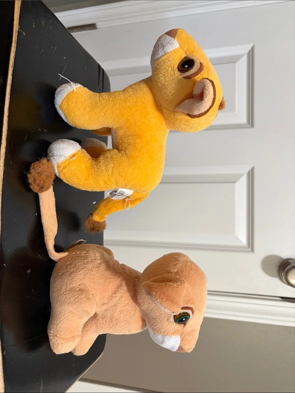 Plush Lion King Cub Toys - Yellow and Tan Soft Stuffed Animals